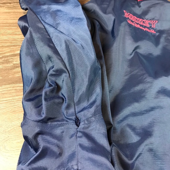 Mickey Mouse Walt Disney World Men’s Vintage 2000’s Plaid Reversible Jacket Sz L - Picture 11 of 11